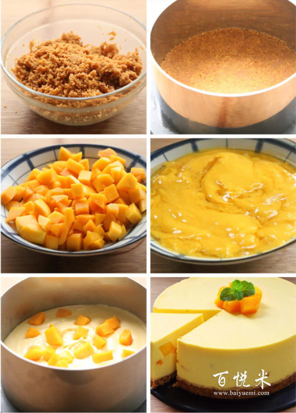 家里芒果吃不完？拿來做芒果慕斯蛋糕，好吃還不浪費